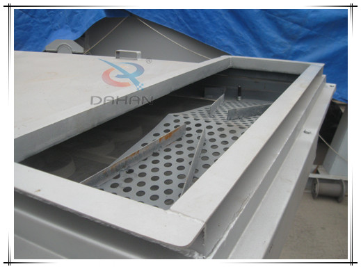 直線篩進(jìn)料口