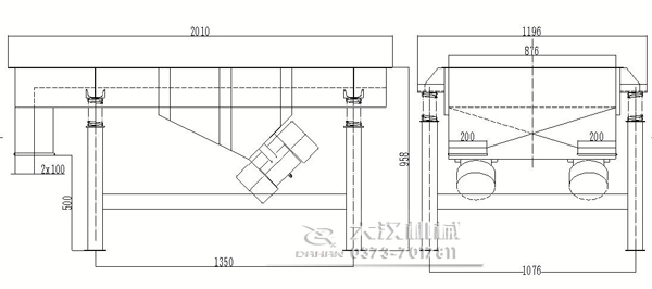 蟲(chóng)膠直線篩外形尺寸