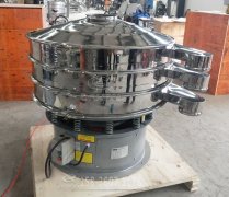 廣東1000型不銹鋼旋振篩已發(fā)貨，張經(jīng)理請(qǐng)注意查收！